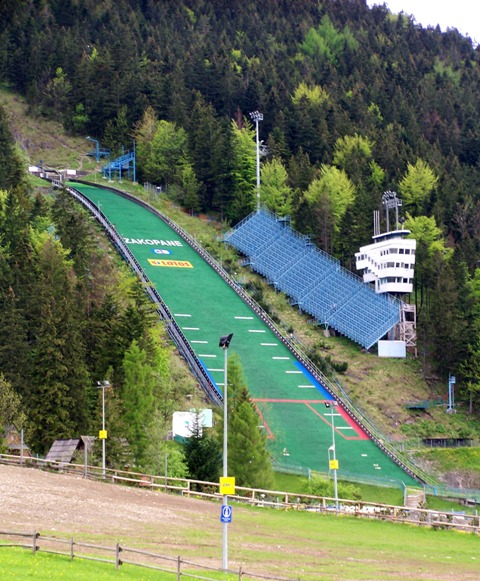 Skocznia narciarska.