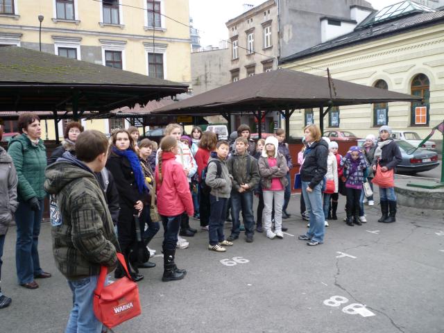 Rynek w Dzielnicy Kazimierz.