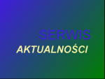 Serwis aktualności